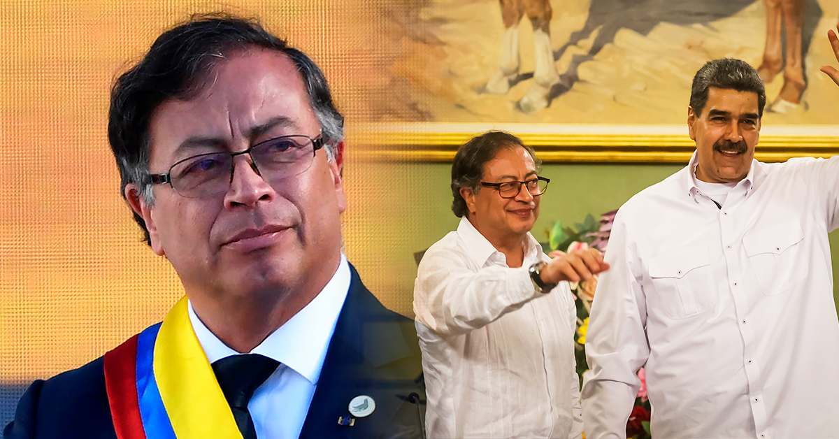 Gustavo Petro llama "dictador" a Nicolás Maduro en medio de tensión entre Venezuela y Estados Unidos