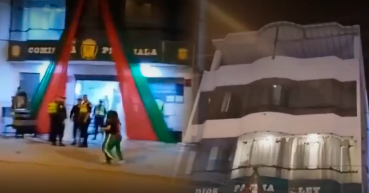 Horror en Cañete: menor de 12 años es hallada sin vida en edificio donde funciona la comisaría de Mala