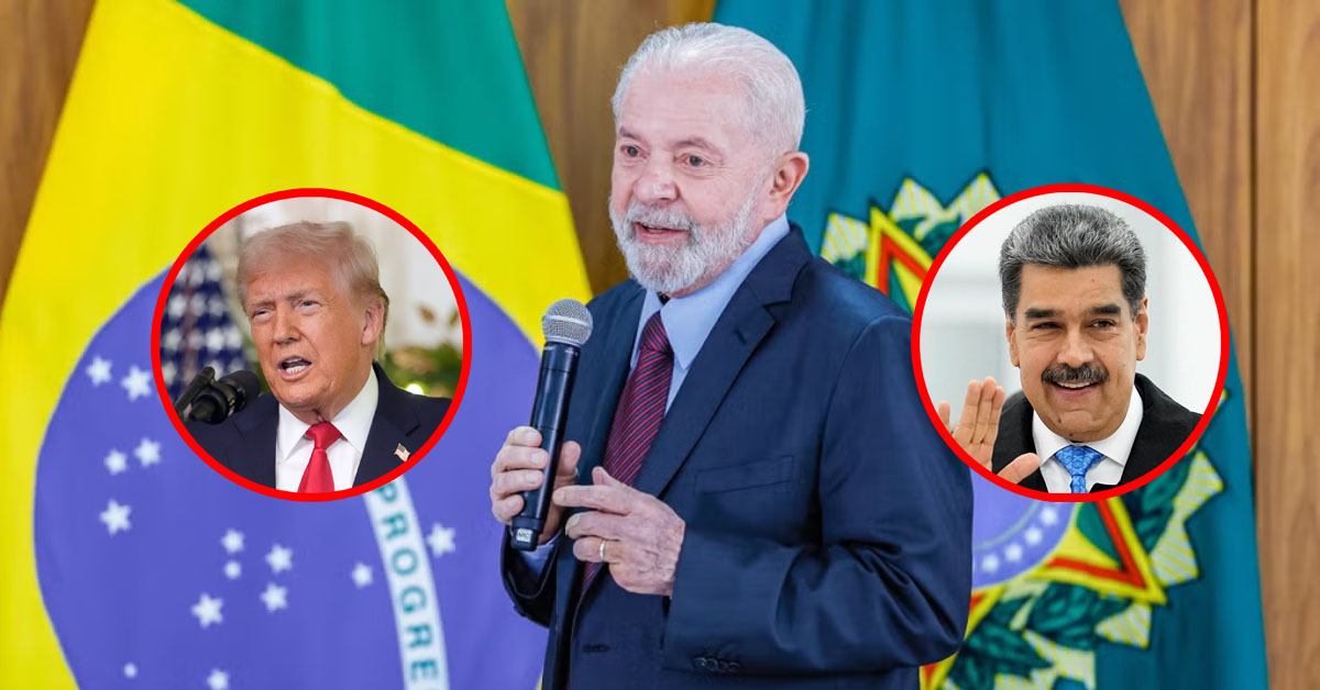 Lula da Silva se ofreció como mediador para resolver tensión entre Estados Unidos y Venezuela