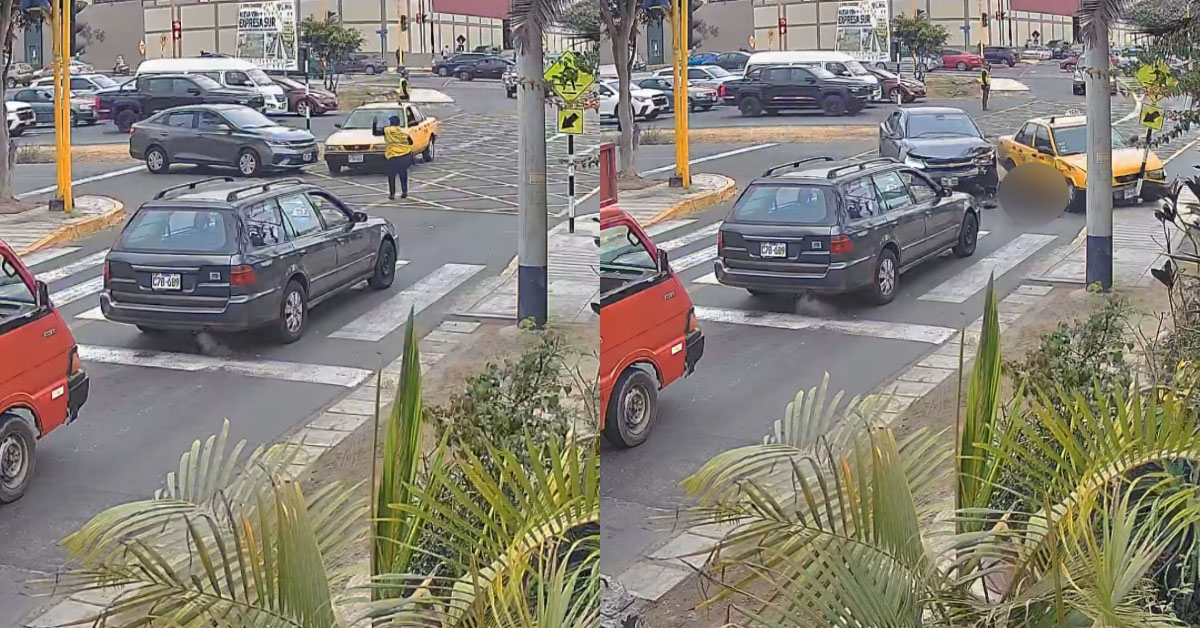 Inspectora municipal fue atropellada cuando ordenaba el tránsito en Vía Expresa Sur en Surco