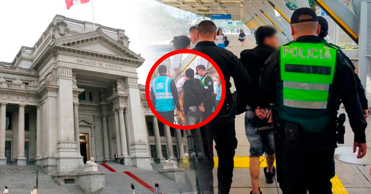 Imponen pena y multa para sujeto que agredió a orientador en estación del Metropolitano
