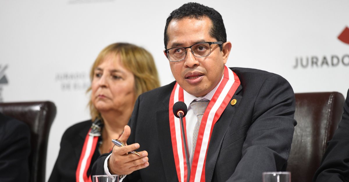 Presidente del JNE sobre voto digital: "Aún hay deficiencias en el desarrollo técnico y problemas de ciberseguridad"