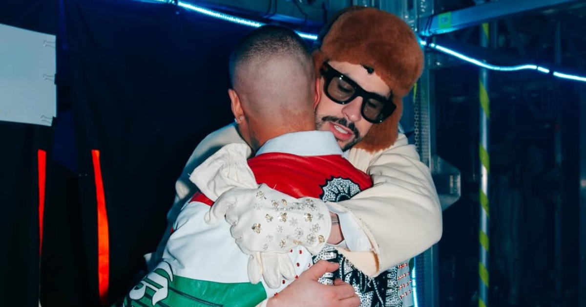 Bad Bunny y J Balvin se reconcilian en concierto en México: "Te quiero mucho"
