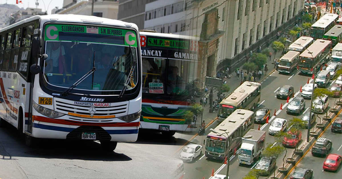 Carril exclusivo para BUSES llegará a la avenida Abancay con la 'Red de Carril Bus' de ATU