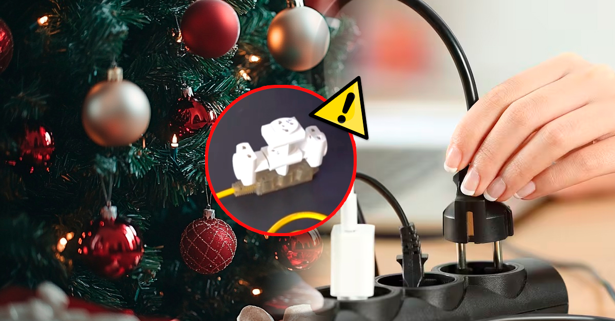 ¡A tener cuidado!: Advierten riesgos eléctricos por mal uso de tomacorrientes y cables durante la Navidad