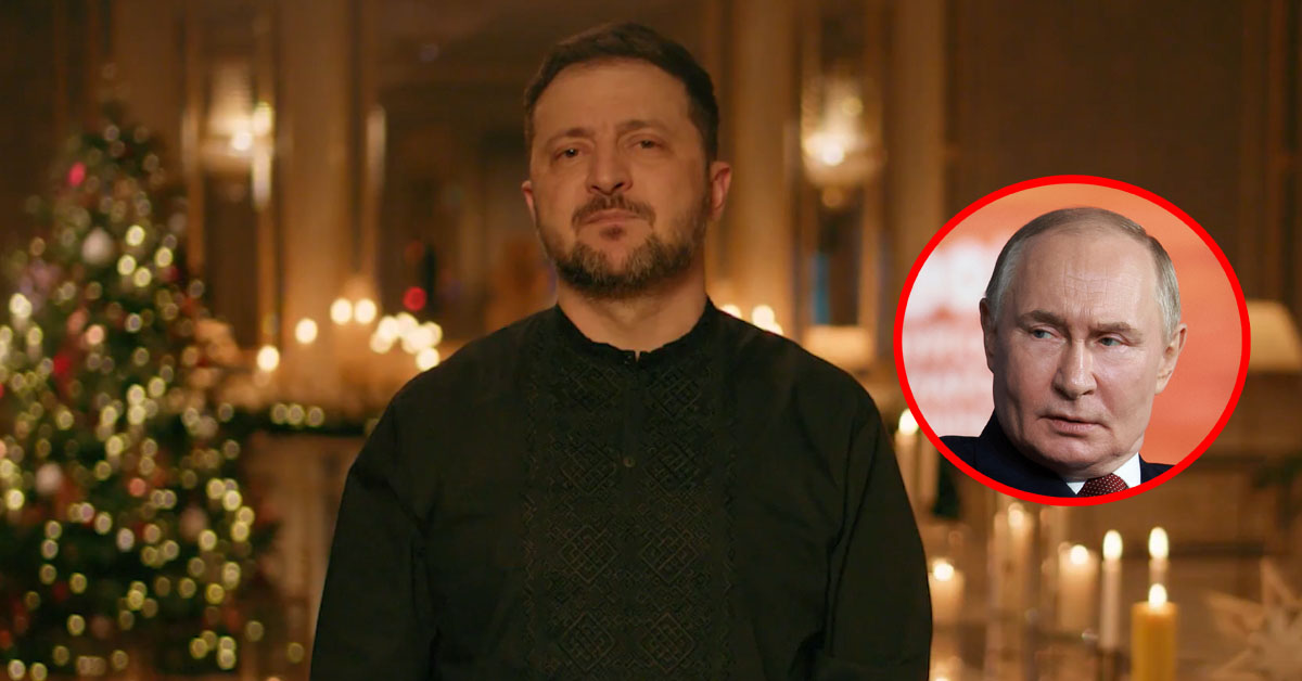 ¿Indirecta a Putin? Zelenski y su polémico deseo en mensaje por Navidad: "Que se muera"