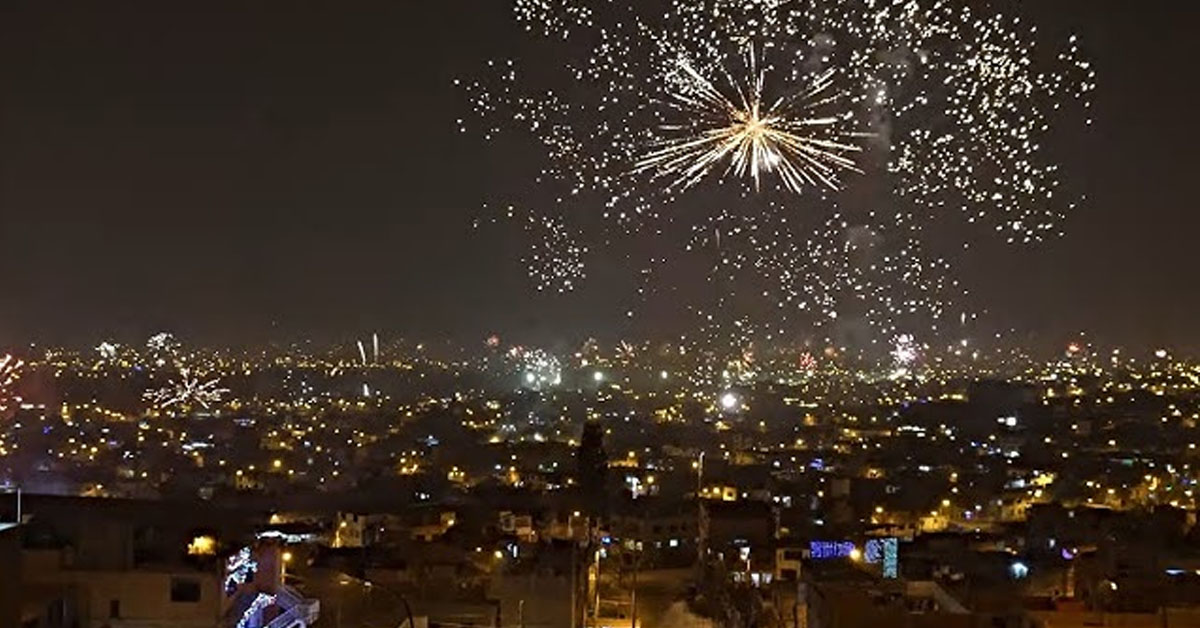 El 80 % de los incendios en Navidad se genera por los juegos pirotécnicos.