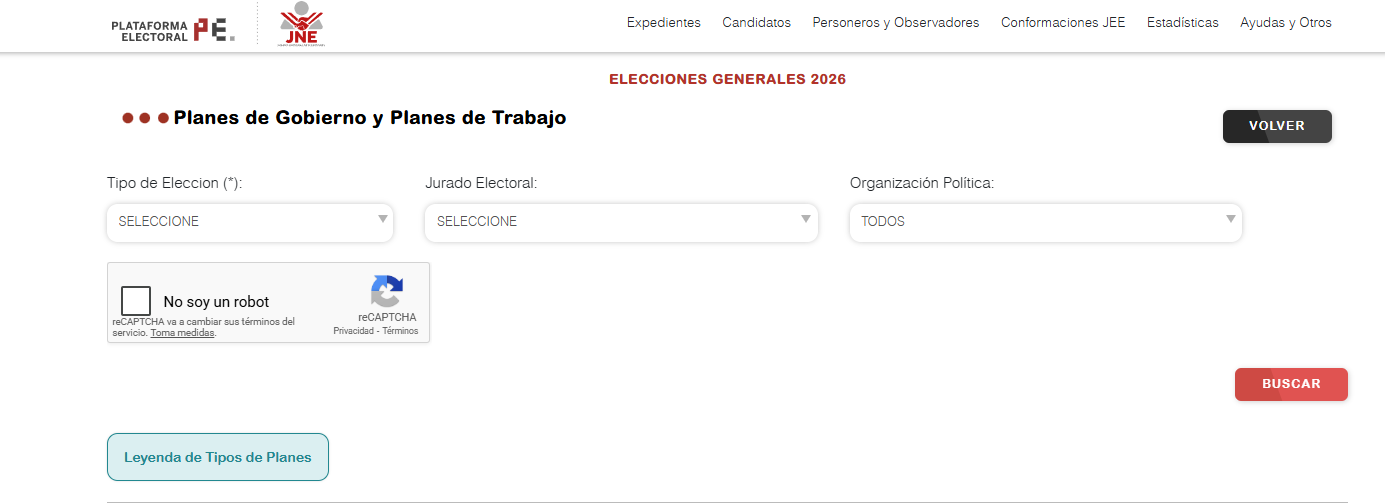 C�mo saber los planes de gobierno.