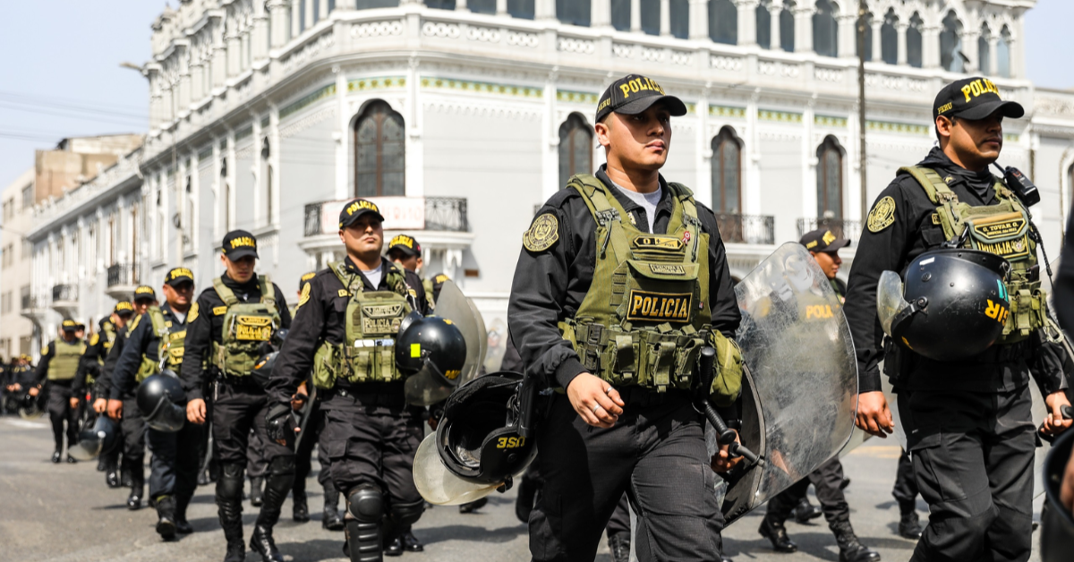 PNP despliega mayor control territorial en Lima contra la delincuencia.