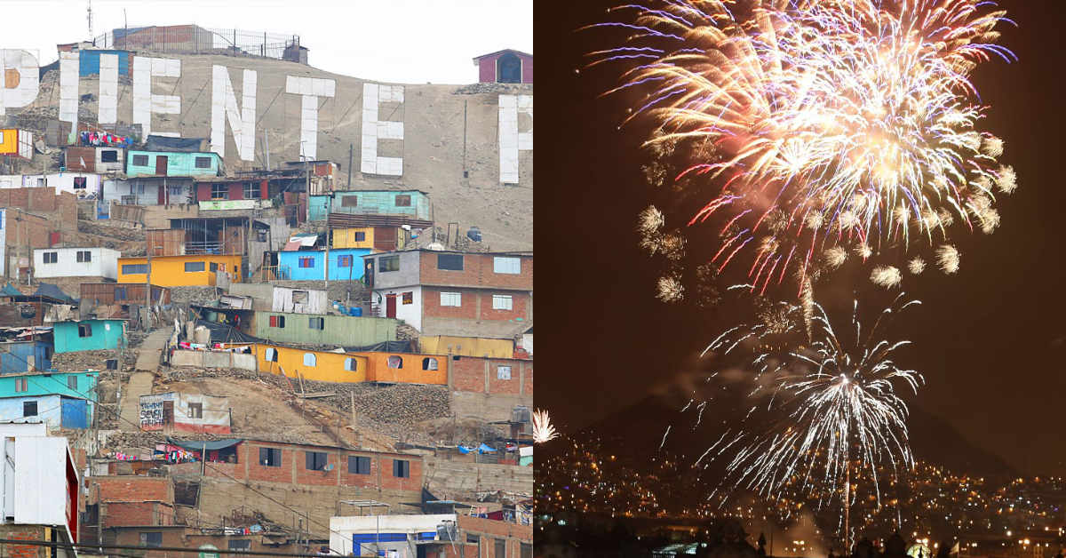 Puente Piedra es el distrito mayor contaminado por pirot�cnicos en Navidad.