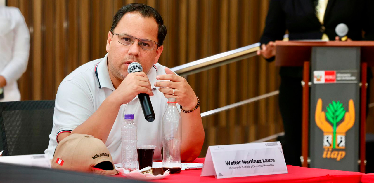 Ministro de Justicia: "Uno de los temas prioritarios de este gobierno de transición es el tema de la seguridad ciudadana"