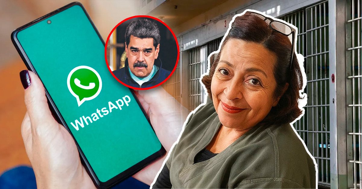 Venezuela: Excarcelan en Navidad a mujer condenada por criticar a Nicolás Maduro en audio de WhatsApp