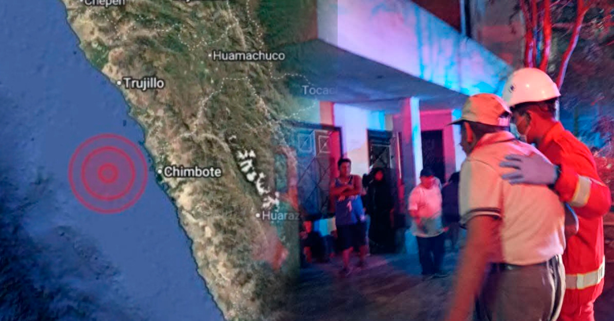Sismos en Chimbote: Reporte del Minsa