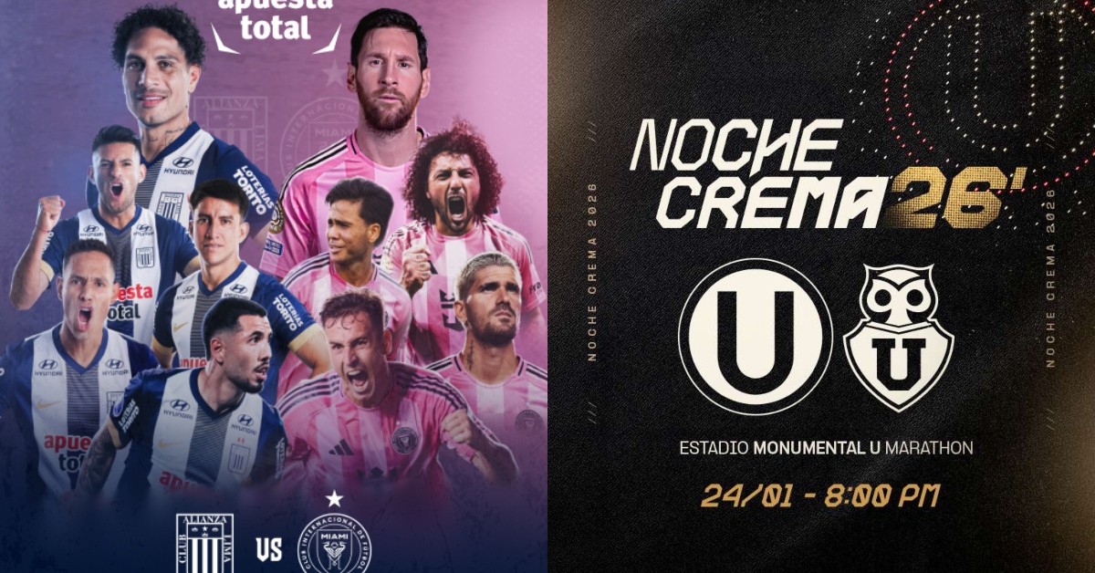 Alianza Lima y Universitario juegan un Clásico aparte: No quieren cambiar fecha de partido de presentación