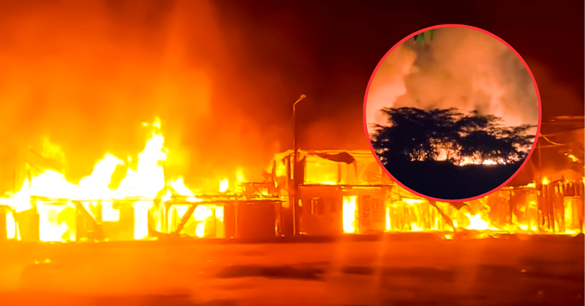 Iquitos: Voraz incendio consume varias viviendas en el distrito de Belén