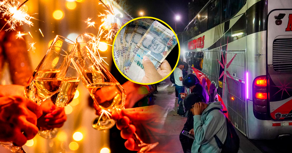 ¡Por fin de año! Precios de pasajes al interior del país se duplican en terminales terrestres