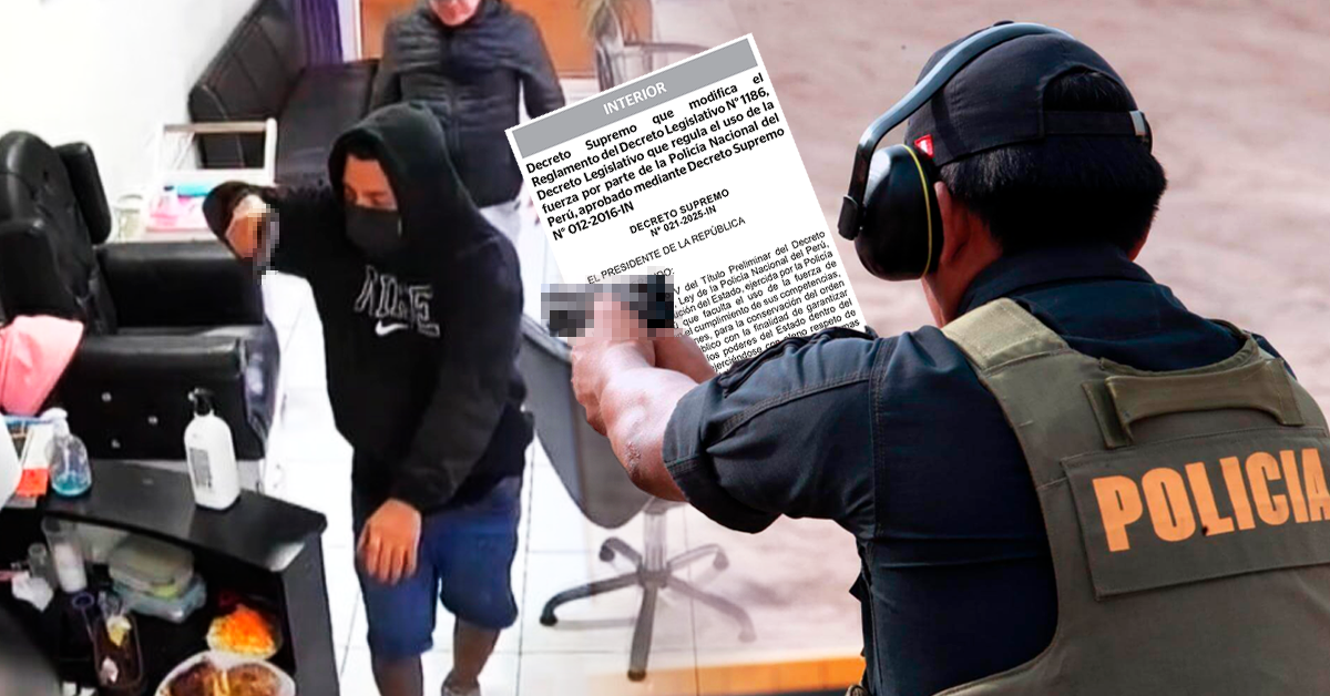 Policías podrán abatir a delincuentes en casos de flagrancia como defensa propia tras modificación de ley