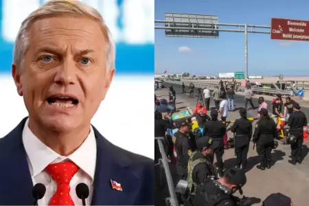 Jos Antonio Kast no podra expulsar inmigrantes sin consenso con Per.