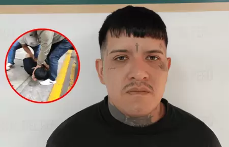 Capturan a presunto integrante de banda criminal 'Los Chuckys del Rmac'