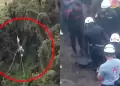 Tragedia en las alturas: Joven electricista muri al caer por abismo de 400 metros mientras instalaba cables