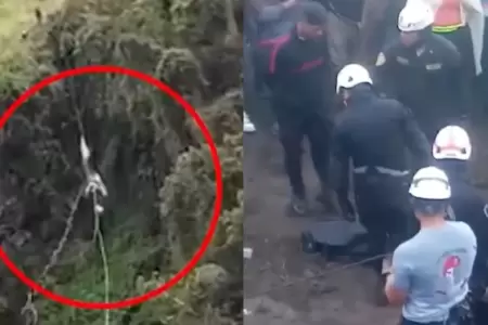 Joven electricista cay a un abismo en Hunuco y perdi la vida.