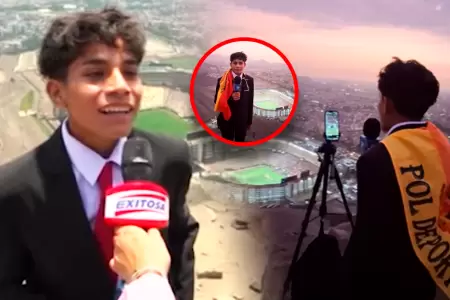 Cleiver Huamn, el joven que desde pequeo ya mostraba su talento como narrador