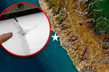 Sismo se sinti en diversas zonas de la capital.