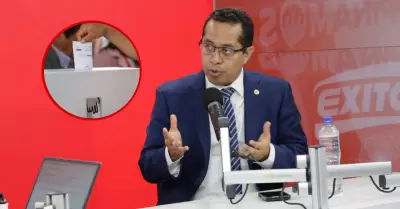 Presidente del JNE, Roberto Burneo