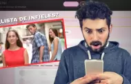 Crean el REGISTRO NACIONAL DE INFIELES: El listado viral en Perú pasó a ser una página web