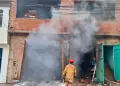Villa El Salvador: Incendio de grandes proporciones consume una ferretera en la zona industrial
