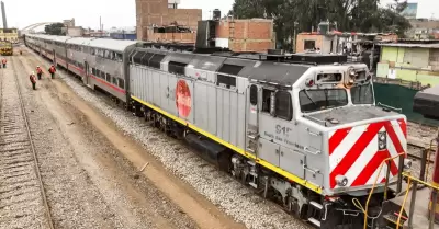 Renzo Reggiardo anunci viajes de prueba sin pasajeros del Tren Lima-Chosica.
