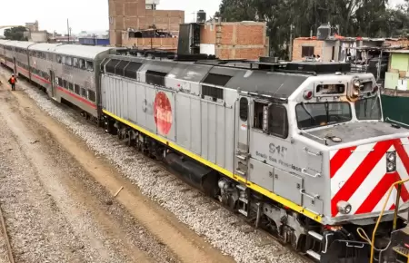 Renzo Reggiardo anunci viajes de prueba sin pasajeros del Tren Lima-Chosica.