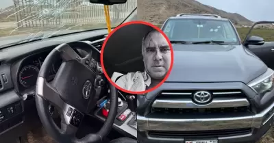 Gral. scar Arriola informa que Rafel Belaunde result ileso tras ataque