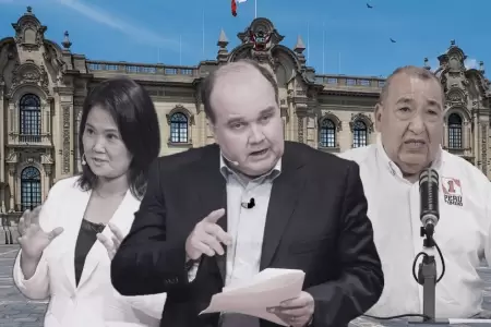 Rafael Lpez Aliaga lidera intensin de voto