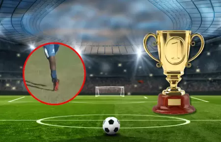 Un futbolista que juega con grillete electrnico ha causado asombro
