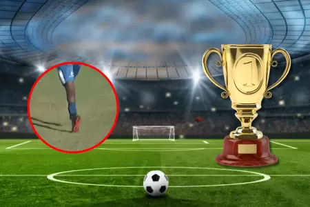 Un futbolista que juega con grillete electrnico ha causado asombro