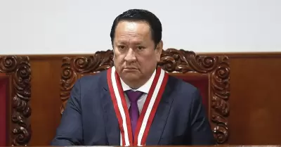 Luis Arce deber volver al Ministerio Pblico, tras resolucin del PJ.