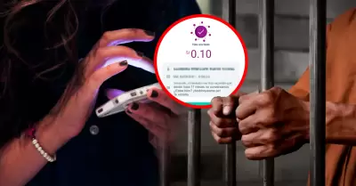 Condenado acosaba a su expareja a travs de pagos mnimos por Yape.