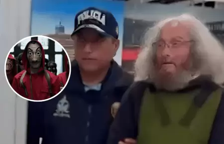 Extraditaron al Per a asaltante espaol que inspir serie "La Casa de Papel"