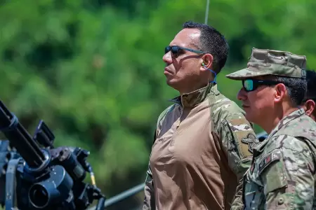 Jos Jer hizo un llamado a los soldados del VRAEM para enfrentar el crimen.