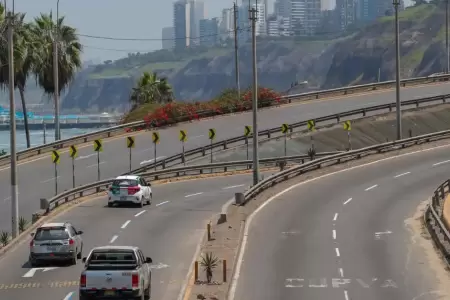 Cerrarn nuevamente la Costa Verde