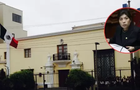 Betssy Chvez contina en la Embajada de Mxico en Lima.