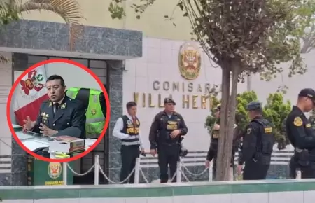 Efectivos de la PNP y comisario son detenidos por presunta corrupcin