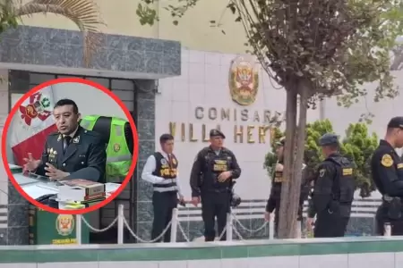 Efectivos de la PNP y comisario son detenidos por presunta corrupcin