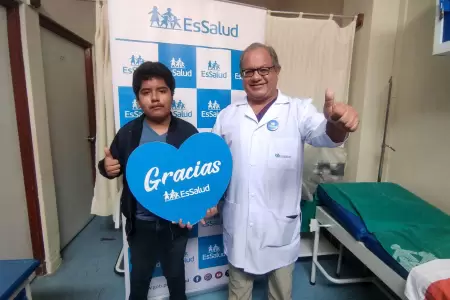 La ciruga reconstructiva permiti que Joaqun pueda or.