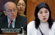 Caso Betssy Chvez: Canciller pide en la OEA evaluar asilos bajo la informacin del pas donde se solicitan
