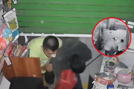 Delincuentes asaltan mercado en La Victoria y sustraen mercanc�a navide�a