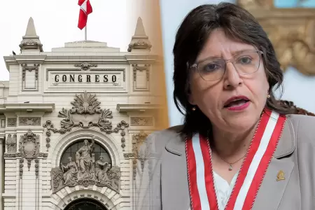 Congreso alcanza los votos para inhabilitar a Delia Espinoza.