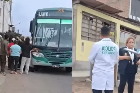 Asesinan a balazos a conductor de bus de la Lnea 20 en Chorrillos
