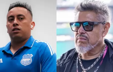Salida de Christian Cueva de Emelec habra sido por falta de pago.
